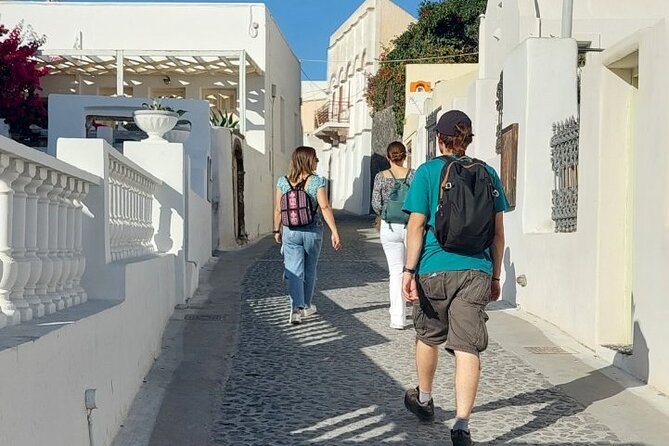 Private Tailor-Made Santorini Tour with Local Driver - Megalochori Village: Traditional Streets and Cave Houses