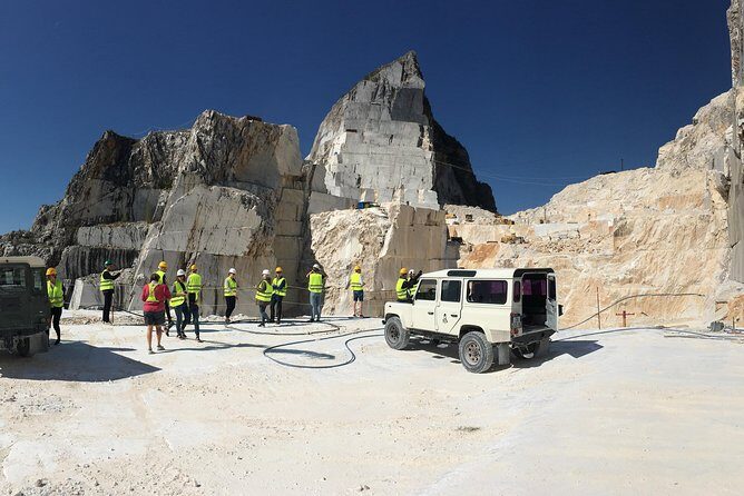 PRIVATE tour in Carrara marble quarries with 4x4 vehicles - A Deep Dive into the Carrara Quarry Tour