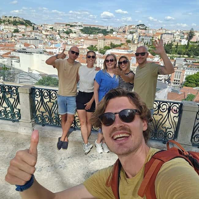 Private tour Lisbon on foot: Chiado to Alfama, Dutch guide. - Starting Point and Route Overview