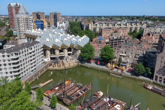 Private tour: Markthal, Cube houses and Rooftop Het Witte Huis - Rooftop of Het Witte Huis: City Views and History