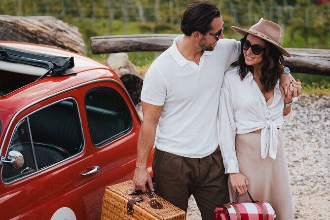 Private Tour of the Prosecco Hills in a vintage 500 - The Picnicking Portion