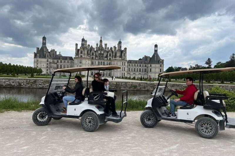 Private Tour Paris: Chambord Castle with Golf Cart + Gift - Exploring the Estate by Golf Cart