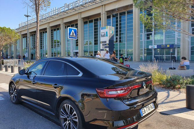 Private transfer by car: Marseille airport from or to Nice / Cannes - Key Points