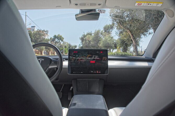 Private Transfer from Athens Airport to Athens City with Tesla - The Details of the Tesla Airport Transfer Experience