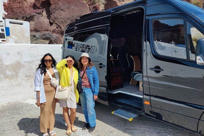 Private Transfer from-to Santorini airport to-from anywhere in Santorini Island - FAQ