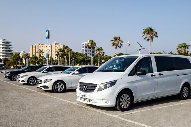 Private Transfer: Larnaca Airport to Larnaca District 1-14 pax - Key Points