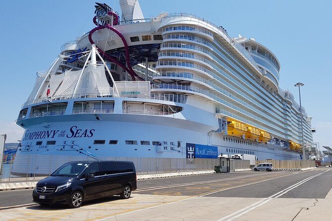 Private transfer to/from Civitavecchia port van Mercedes V class - Key Points