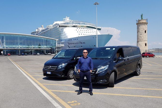 Private transfer to/from Civitavecchia port van Mercedes V class - The Experience in Detail