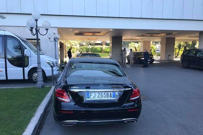 Private transfers in the city of Rome (one way) - Key Points