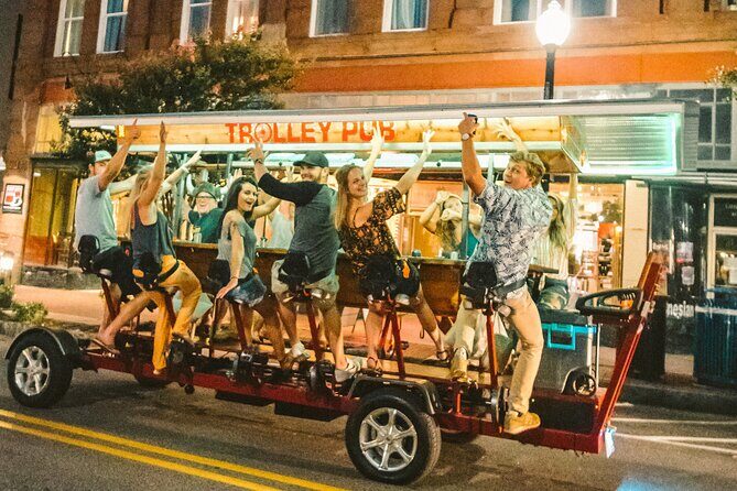 Private Trolley Pub w/ Bar+Mural Stops: up to 15ppl - In-Depth Look at the Itinerary and Stops