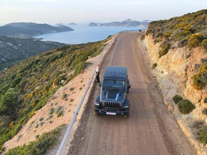 Private West Milos Jeep Adventure: Hidden Beaches & Sunset - The Experience Breakdown