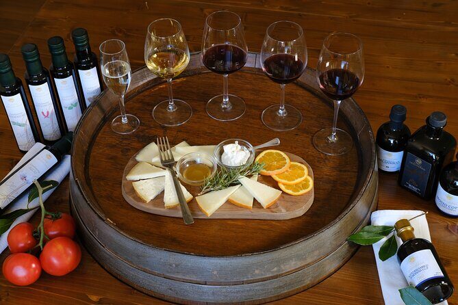 Private wine, Extra Virgin Olive Oils & Cheese Tasting - What You Can Expect from the Tour