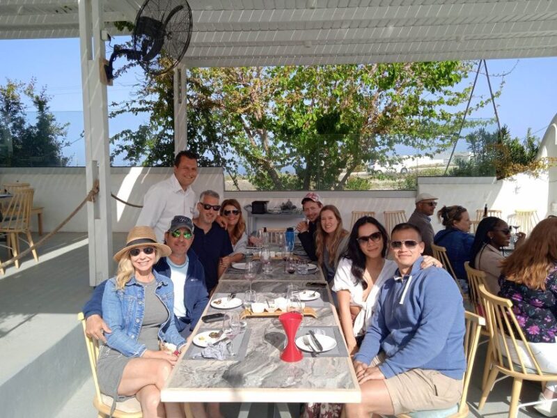 Private Wine Tasting Tour with a Santorini Sunset Ending - The Sum Up