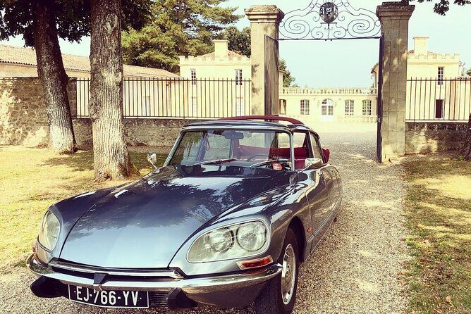 Private wine trip to Saint-Emilion aboard vintage French presidential car - Value for Money