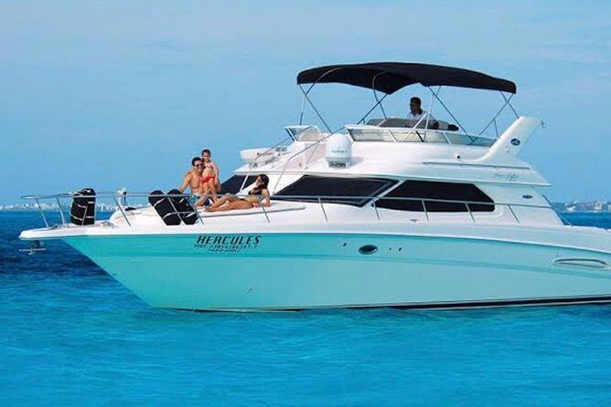 Private Yacht - 46 ft SeaRay Cancun Bay Snorkel 23P4 - Pricing and Value