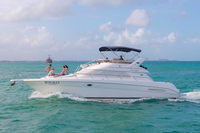 Private Yacht - 46 ft SeaRay Cancun Bay Snorkel 23P4 - The Sum Up