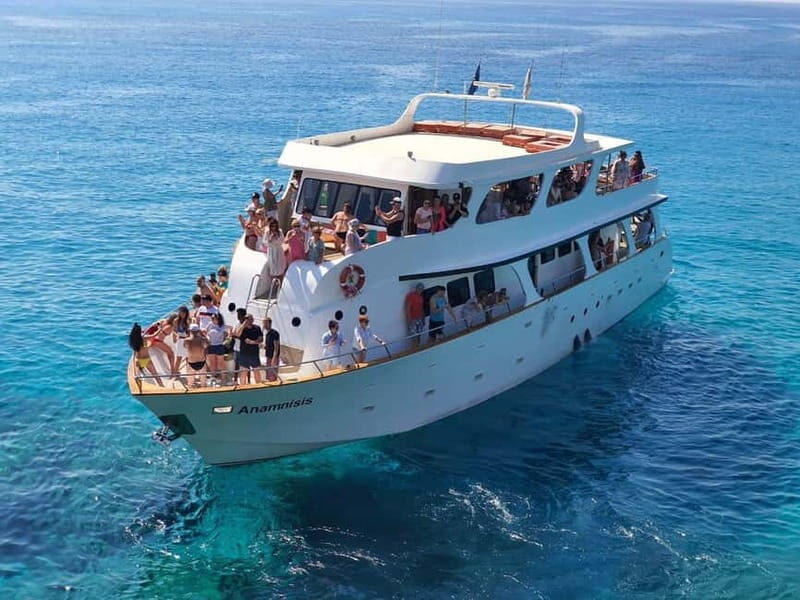Protaras: Luxury Yacht Cruise with slide, BBQ Lunch & Drink - FAQs