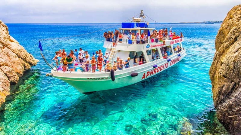 Protaras: Turtle Cove & Blue Lagoon Cruise - The Itinerary in Detail