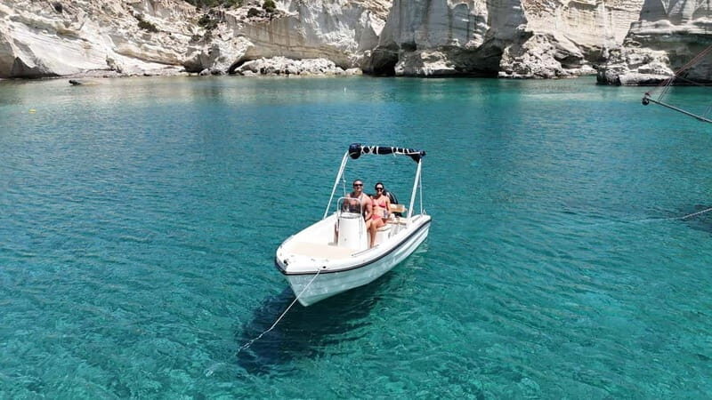 Provatas : Boat rental to Kleftiko - Key Points