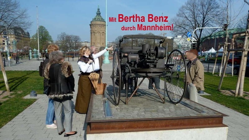 Public tour With Bertha Benz through the city of inventors Costume tour - In-Depth Look at the Tour Experience