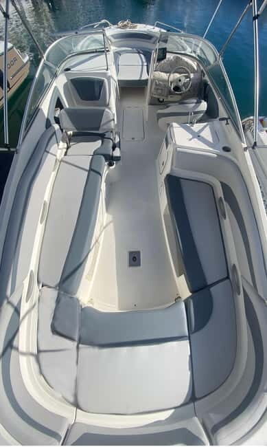 Puerto Banús: Floky Boat Cruise with Snorkeling & Paddle SUP - Key Points