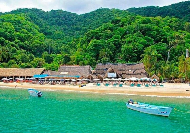 Puerto Vallarta: Arcos, Animas, Quimixto + Open Bar Onboard - Key Points