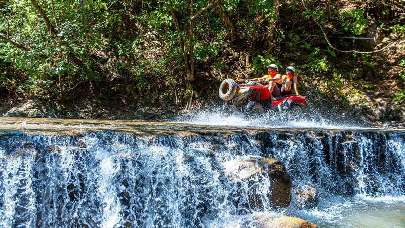 Puerto Vallarta: Canopy River ATV, Waterfall, Tequila Tour - Visiting El Salto Waterfall