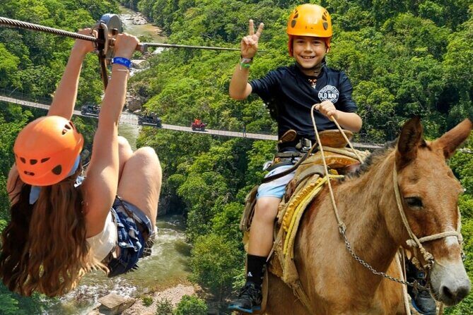 Puerto Vallarta Canopy Tour: Zip-lines and mule ride at the Sierra - Key Points