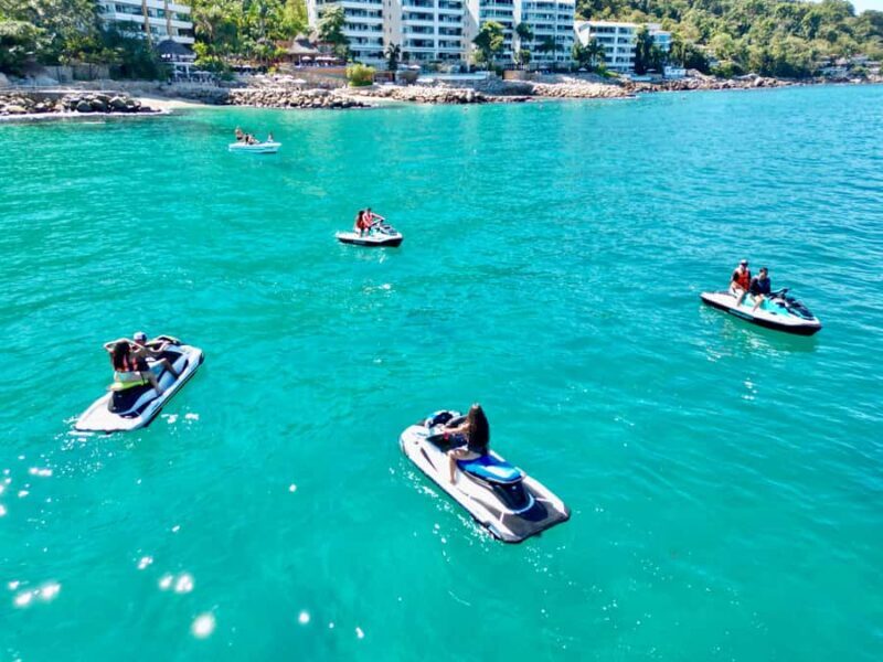 Puerto Vallarta:Exclusive jet ski tour discovers Colomitos Beach - The Experience of Riding a Jet Ski in Puerto Vallarta