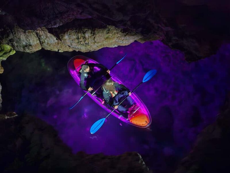 Pula: Istria Cave LED Illuminated Kayak Tour by Night - What You Can Expect from the Tour