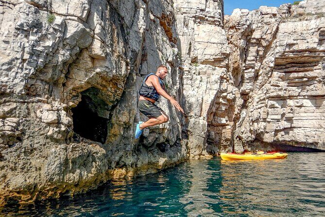 Pula Kayak, Cliffs & Snorkeling Adventure - Key Points