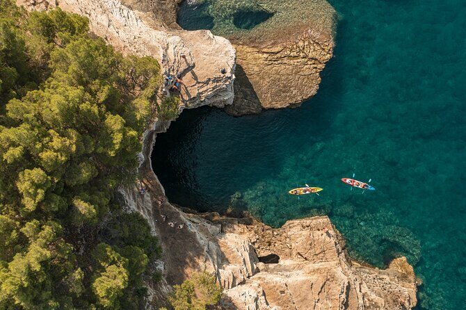Pula Kayaking Cave, Islands and Cliffs Tour with drinks - In-Depth Look at the Itinerary