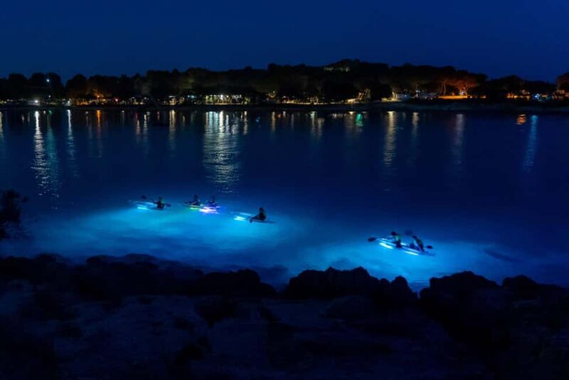 Pula: Night Kayak Tour with Glowing Kayaks - Key Points