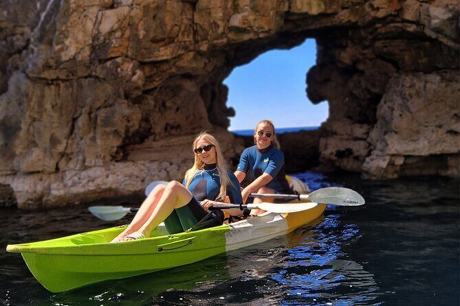 Pula: Sea Cave Kayak Tour with Snorkeling and Swimming - The Sum Up