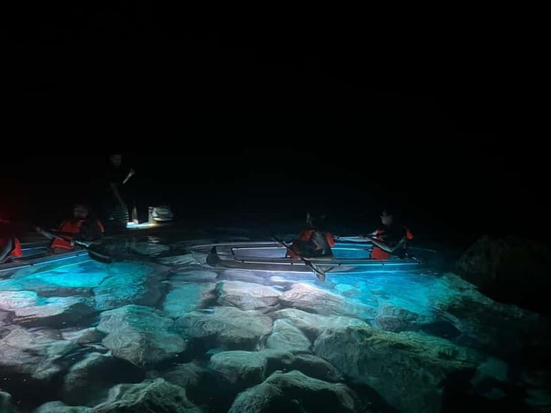 Pula: Sunset/Night Illuminated Transparent Kayak Tour - FAQ