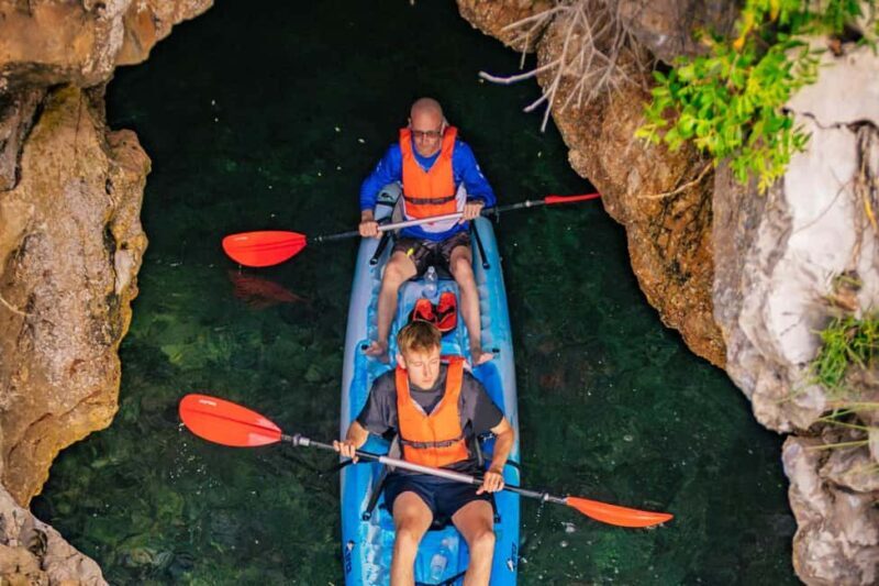 Pula: Three Island Kayak Tour with Cave Photo & Snorkeling - What You Can Expect from the Tour
