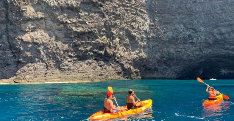 Punta de Teno: Kayak Safari overlooking Los Gigantes Cliffs - Exploring the Details of the Kayak Safari