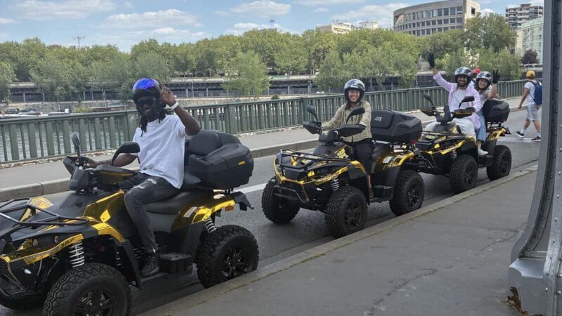 Quad bike ride to discover Parisian monuments - Practical Details and Considerations