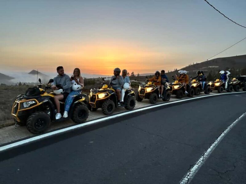Quad biking at Mount Teide for the sunset - Key Points