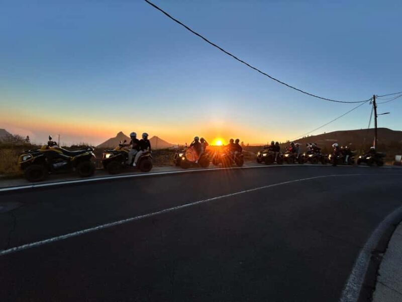 Quad biking at Mount Teide for the sunset - What to Expect from the Tour