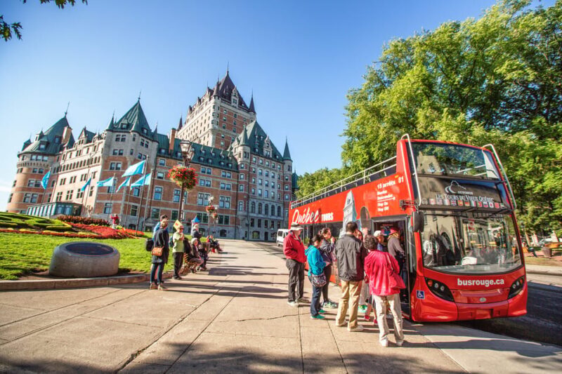 Quebec City: Hop-on Hop-off Open-Top Double Decker Bus Tour - Key Points