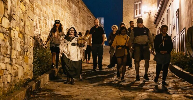 Quebec Interactive Street Theatre: "Crimes in New France" - The Stories: Criminals and Ghosts