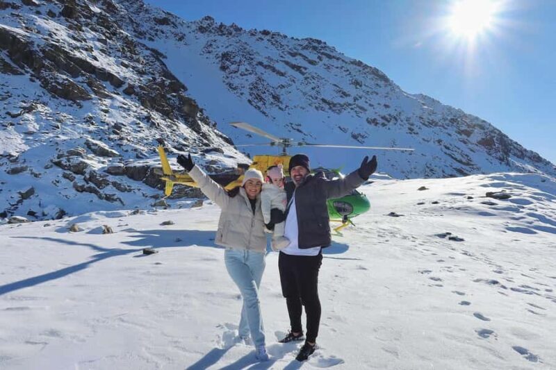 Queenstown Helicopter Flight with Snow Landing | 30 mins - Key Points