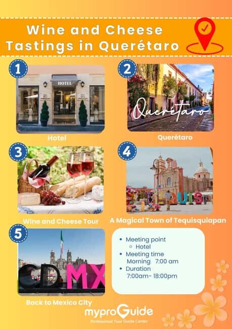 Querétaro: Wine and Cheese Tastings (ENG/CH Private/Join) - Value for Money