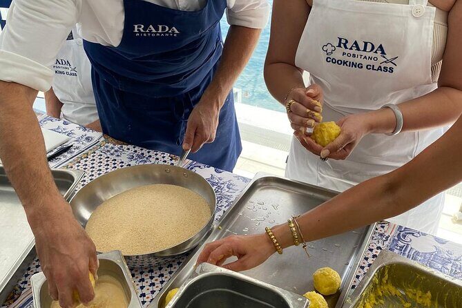 Rada Rooftop Cooking Class in Positano - The Food, Drinks, and Atmosphere