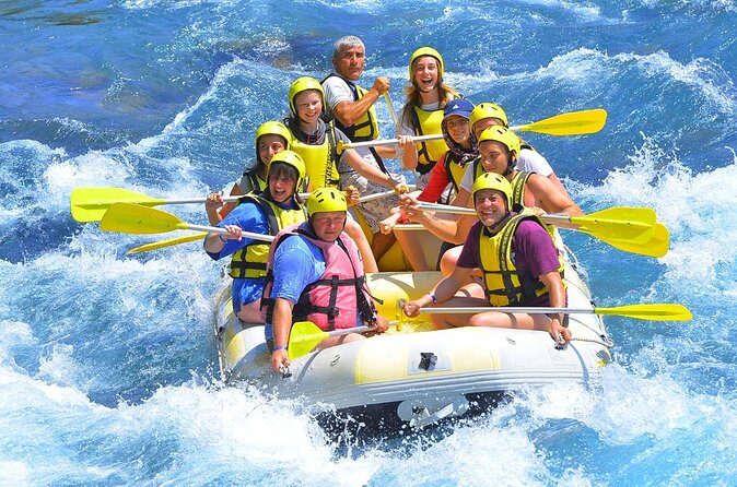 Rafting activity full of adrenaline - Key Points