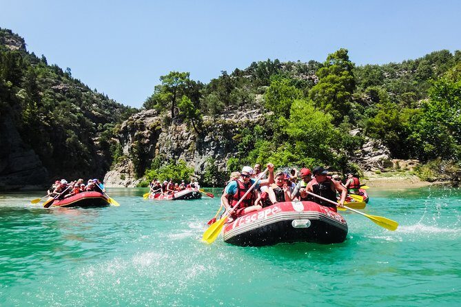 Rafting at Koprulu Canyon with Zipline Incl. Lunch f/Belek - Group Size, Duration, and Practicalities