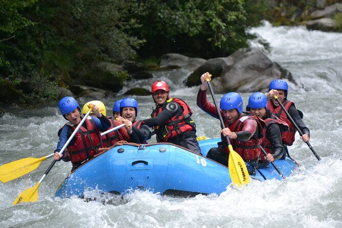 Rafting at the foot of Mont Blanc in Chamonix - Key Points
