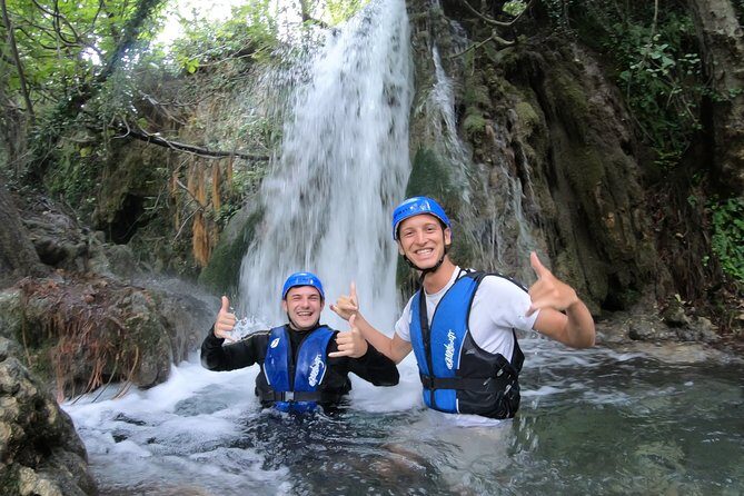 Rafting in a small group with caving & cliff jumping,free photos & videos - Key Points