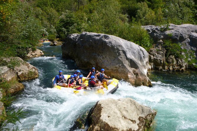 Rafting in a small group with caving & cliff jumping,free photos & videos - Weather and Cancellation